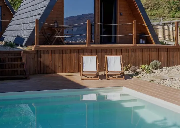 Casas Da Madrinha Horská chata *